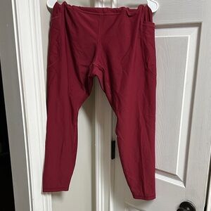 Old Navy Women's Red Leggings
